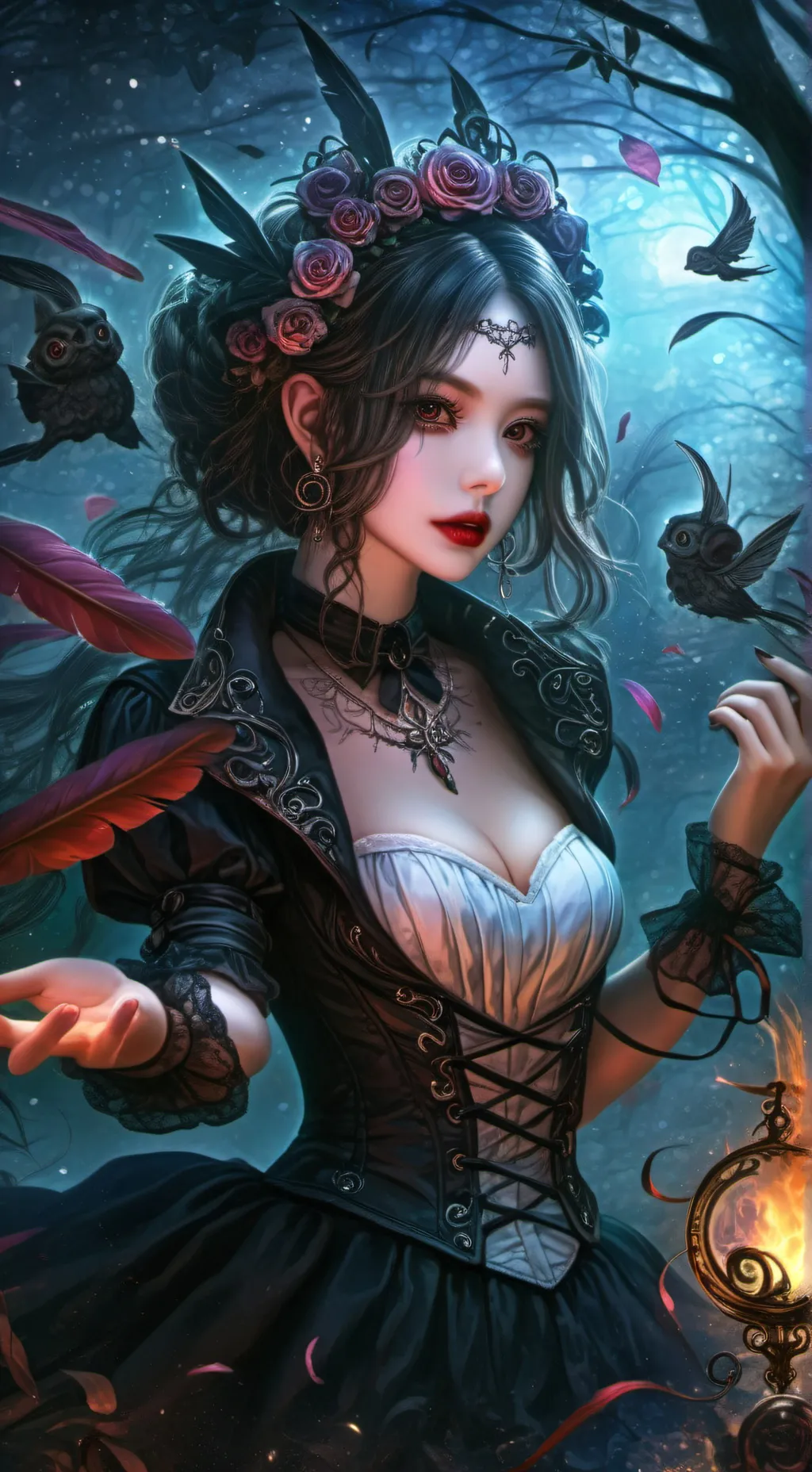 ai character: Sp Past self  background