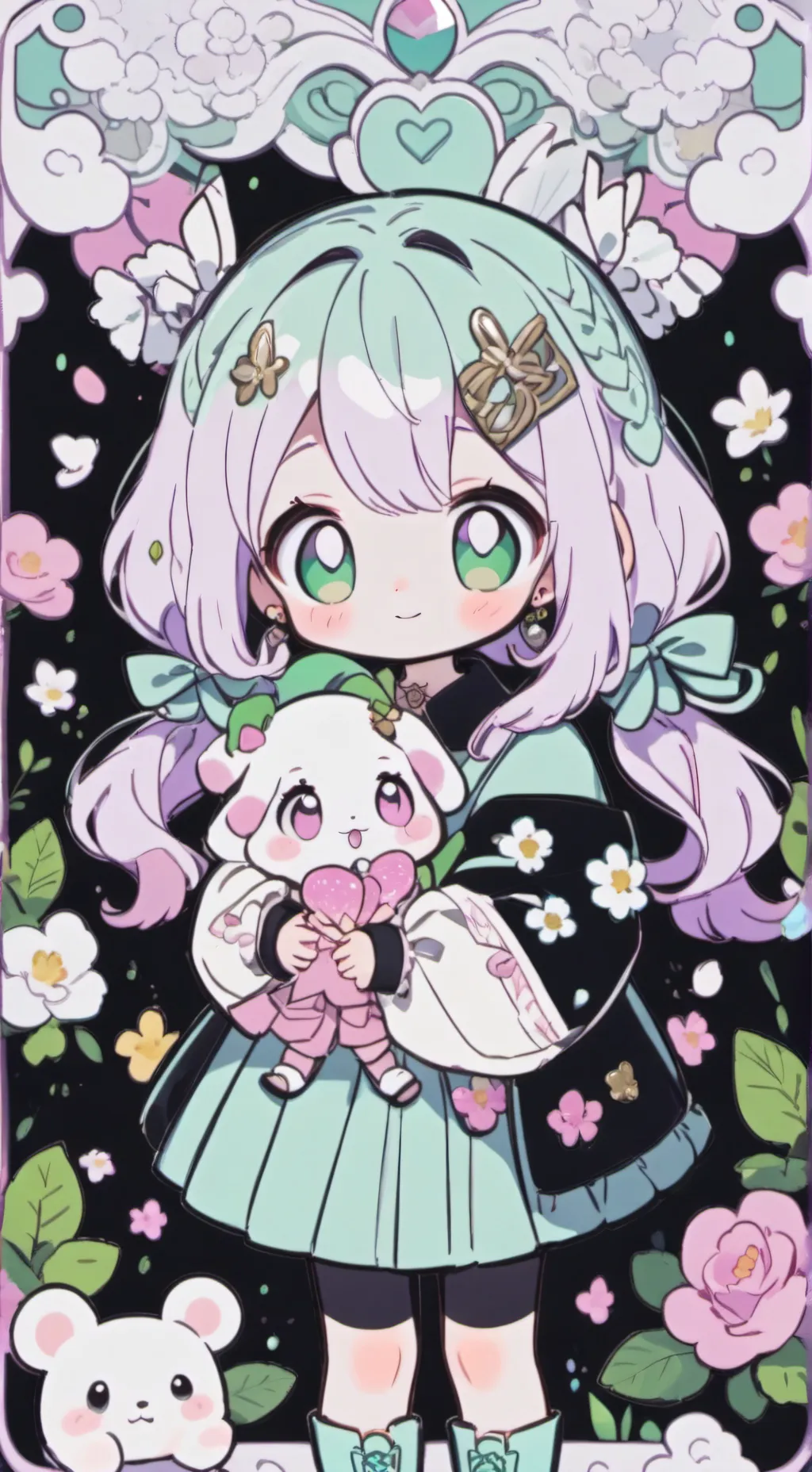 ai character: Sonia and Nicolas background