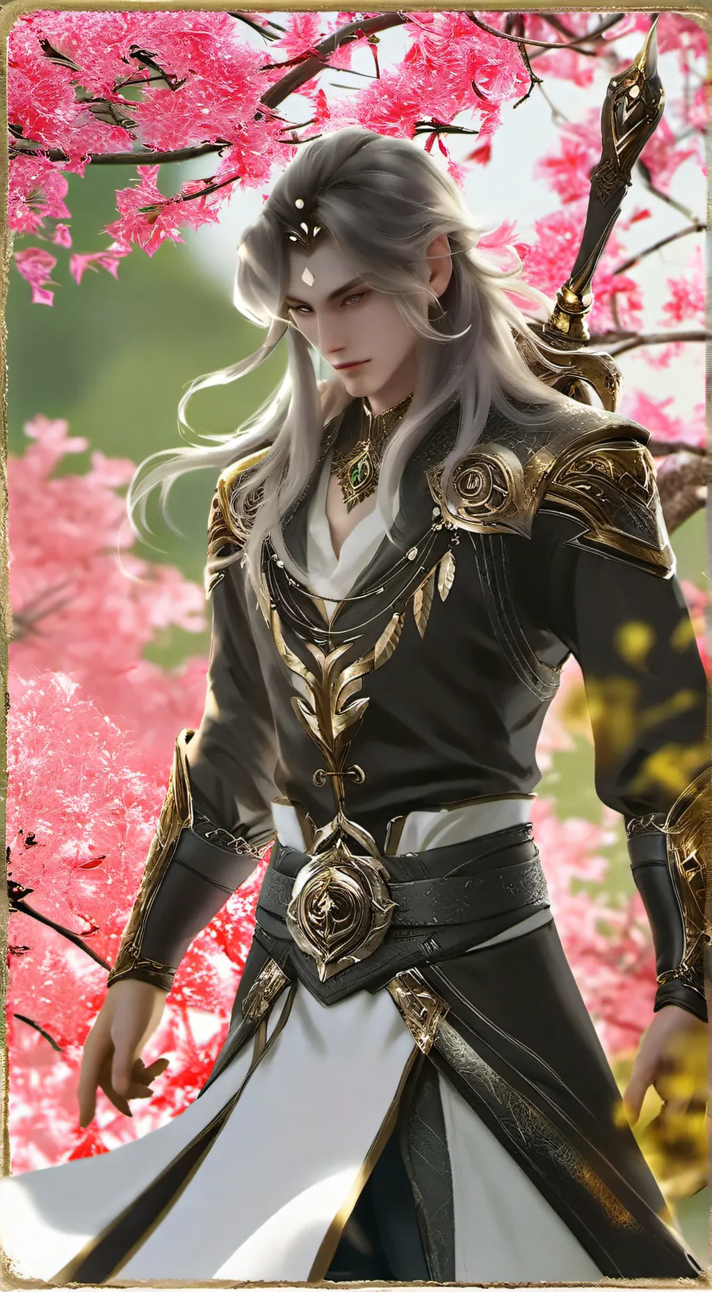 ai character: Cake background