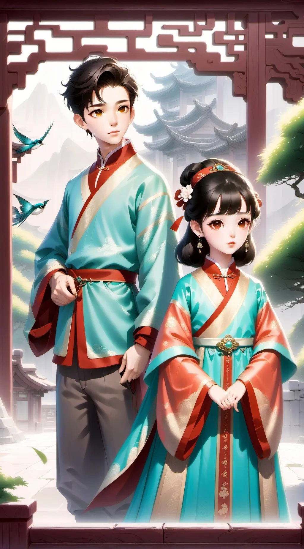 ai character: Rosa and Jason background