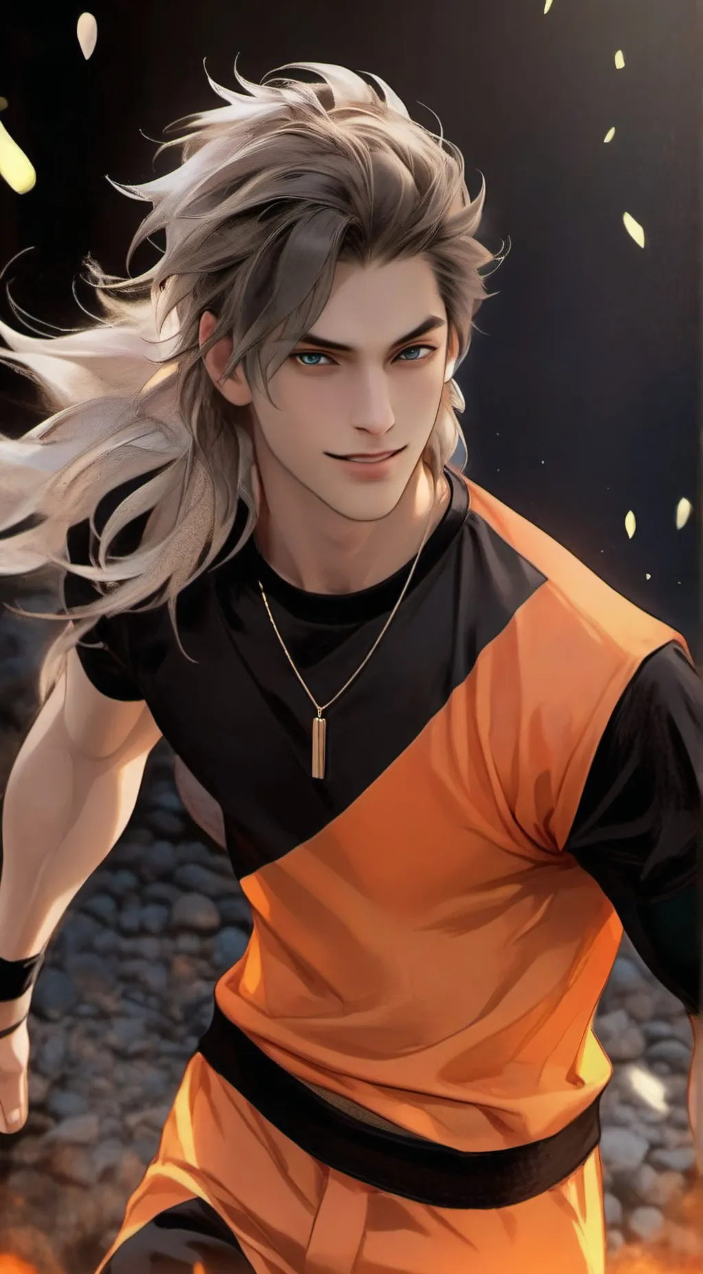 ai character: Blaze background