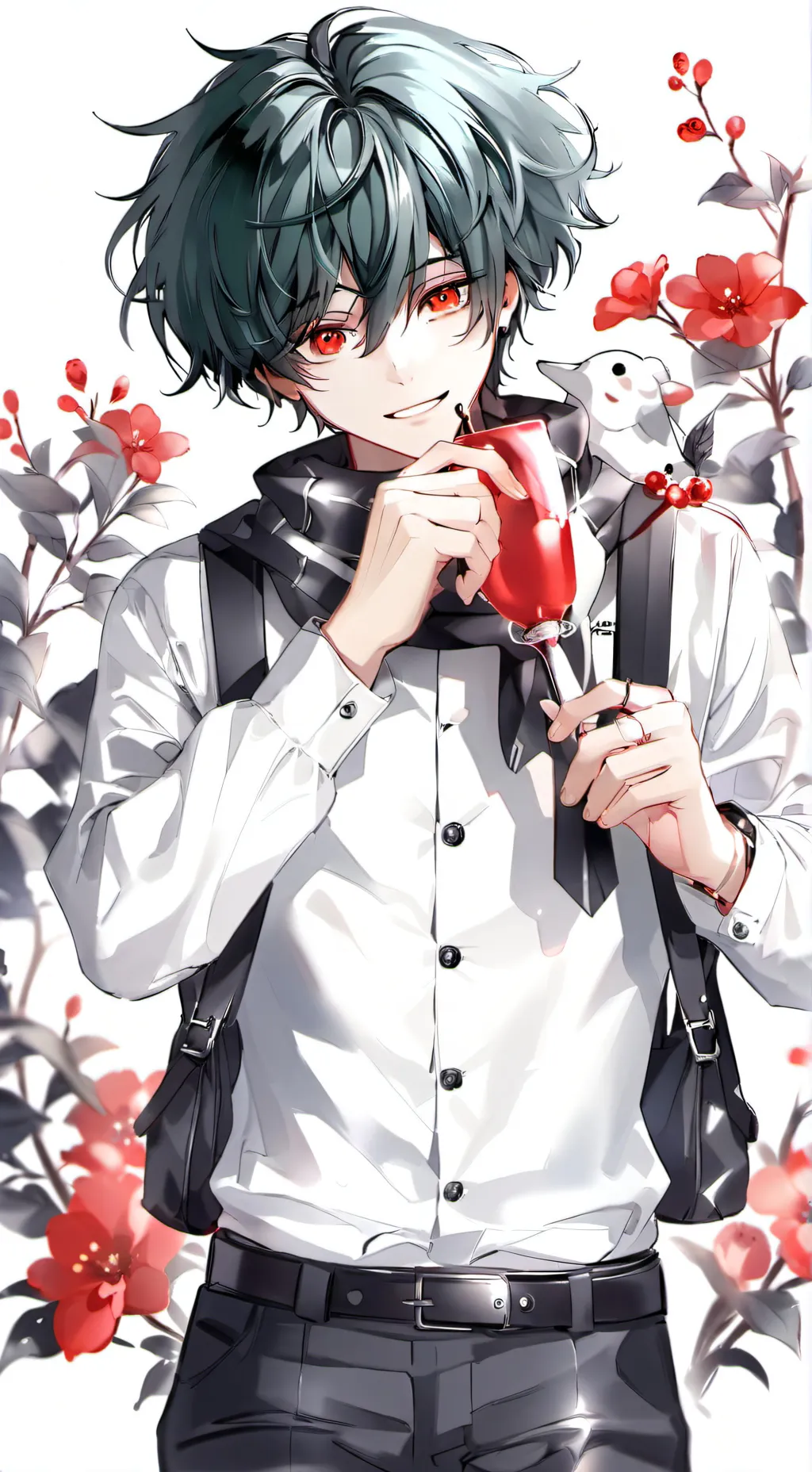 ai character: Deku background
