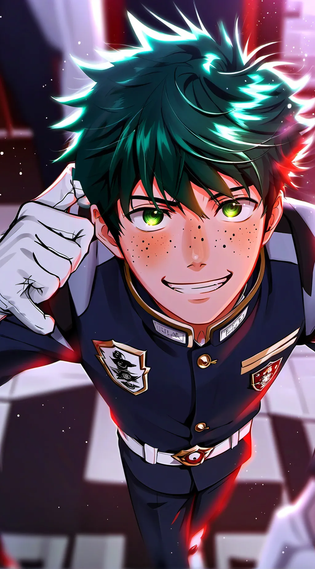 ai character: Izuku Midoriya background