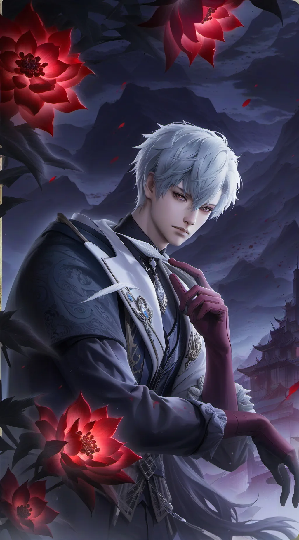 ai character: Todoroki background