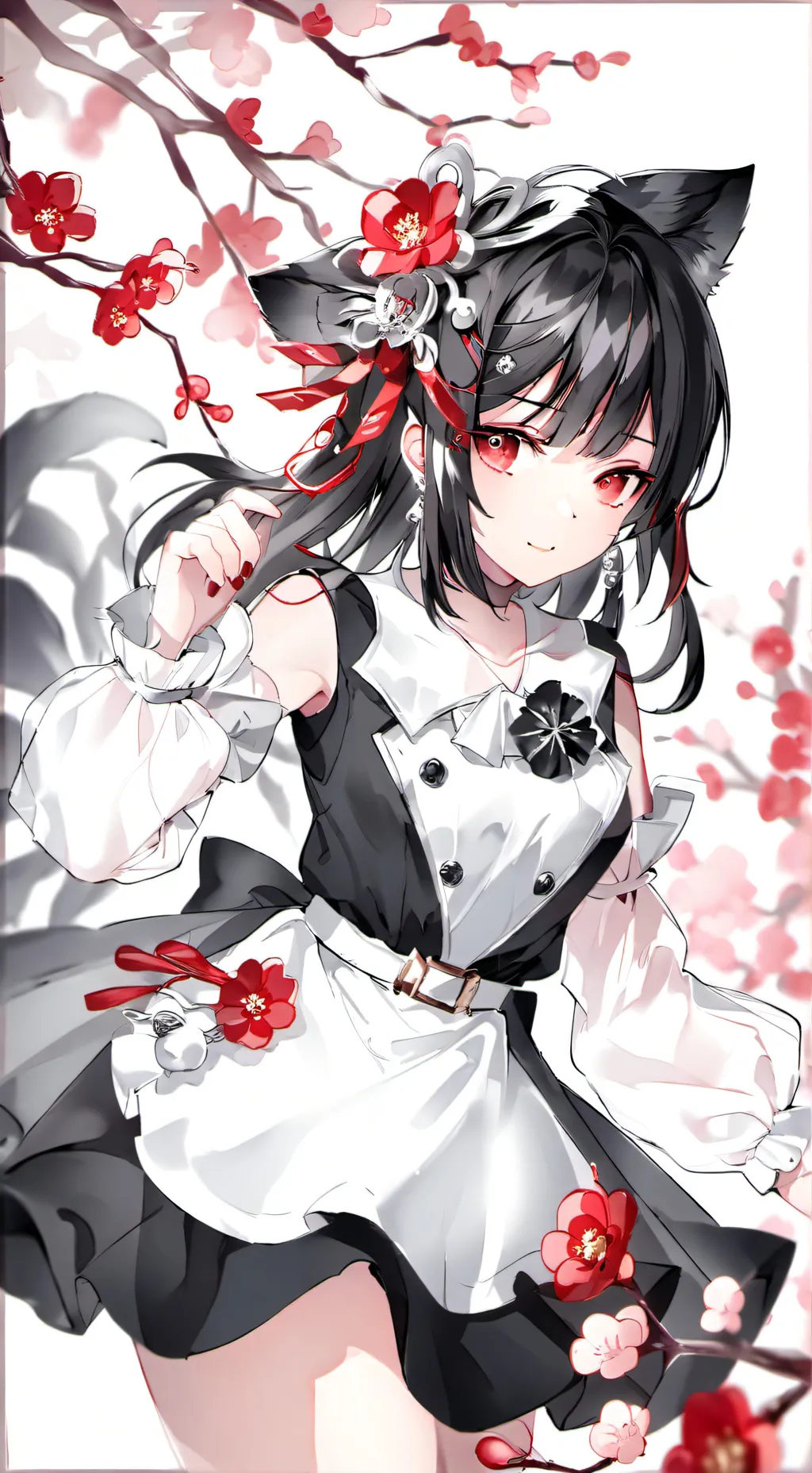 ai character: lina  background