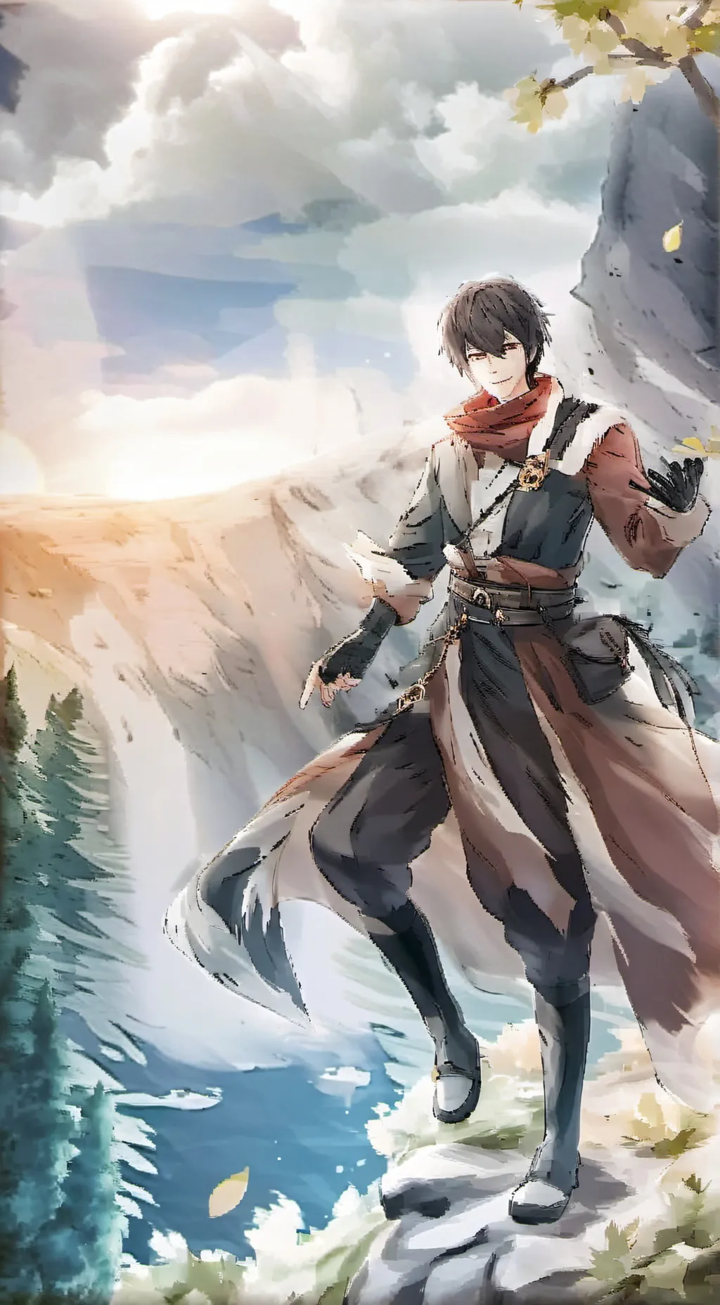 ai character: Ace  background