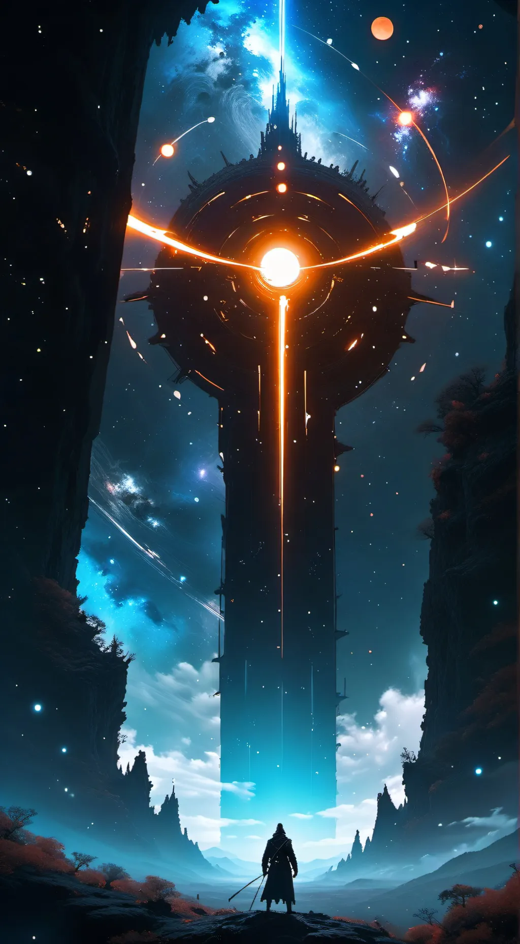 ai character: void background