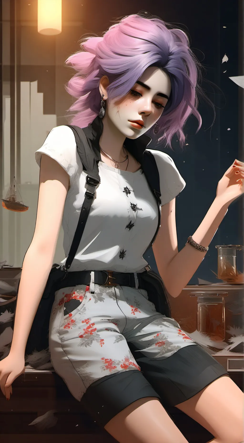 ai character: Arcane background