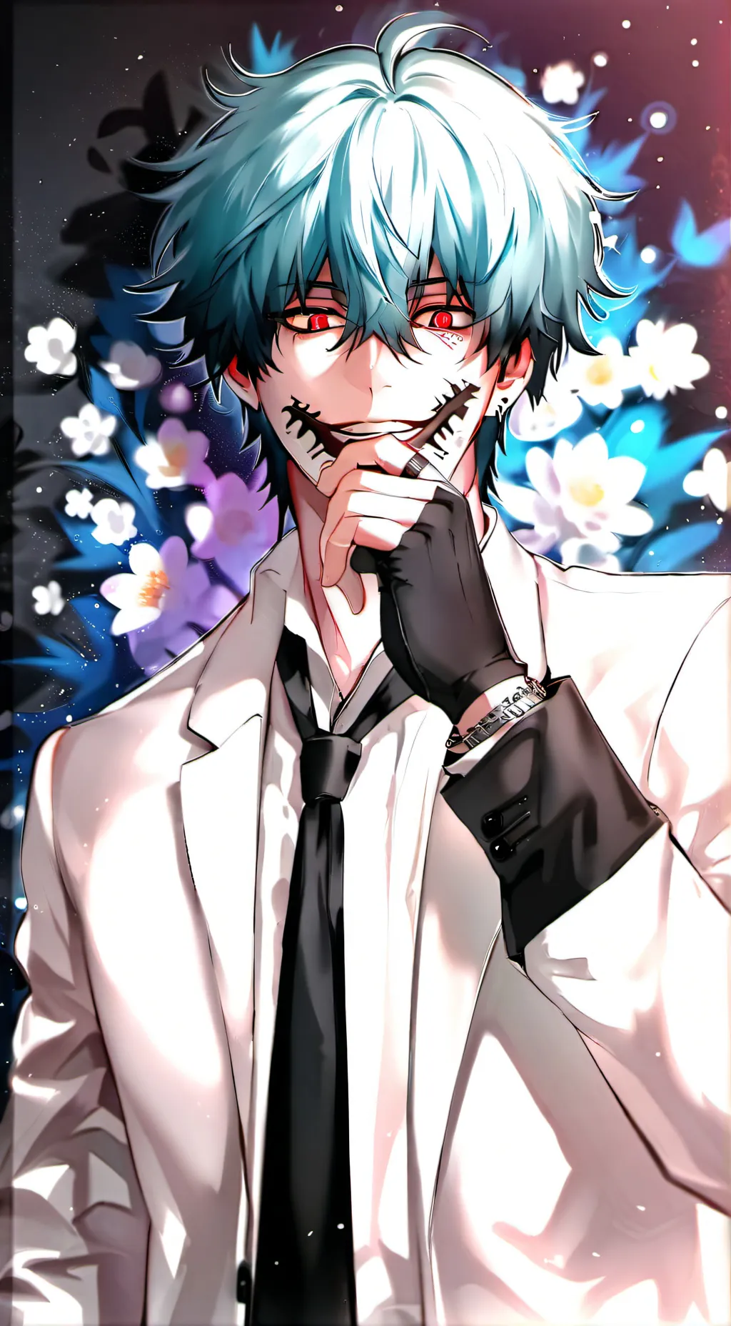 ai character: Dabi background