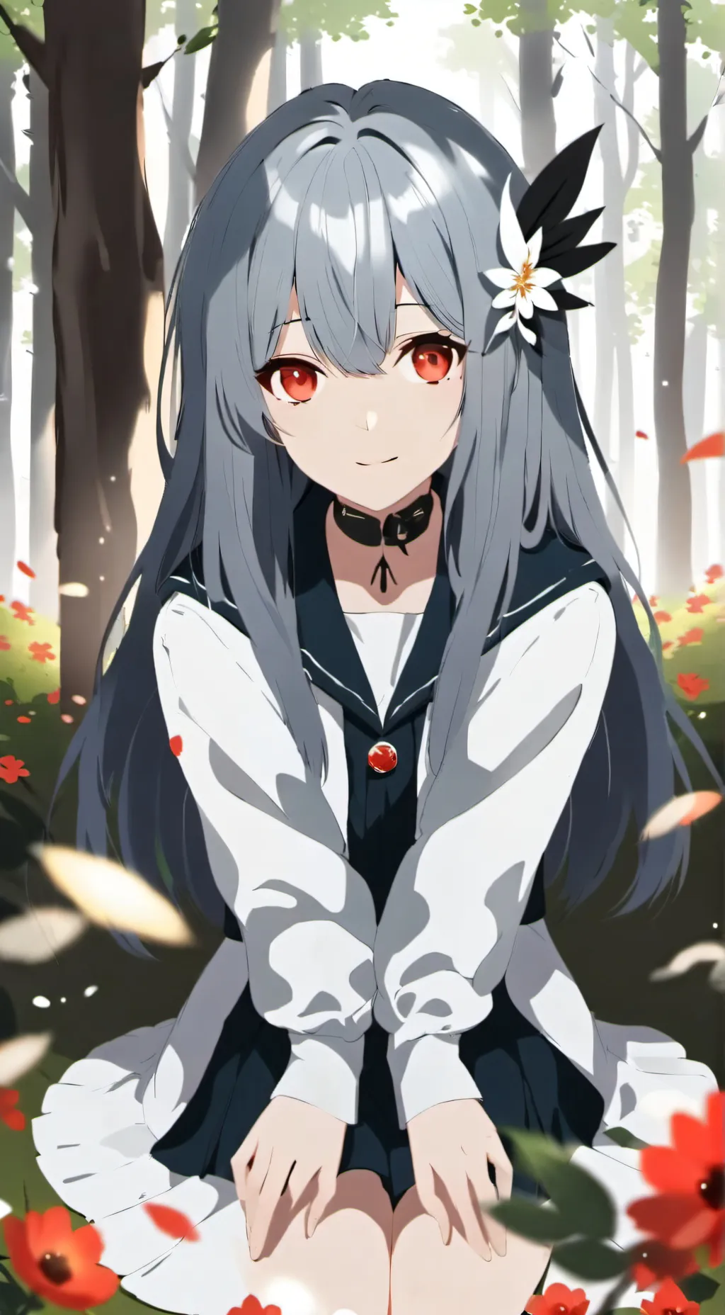 ai character: Luna background