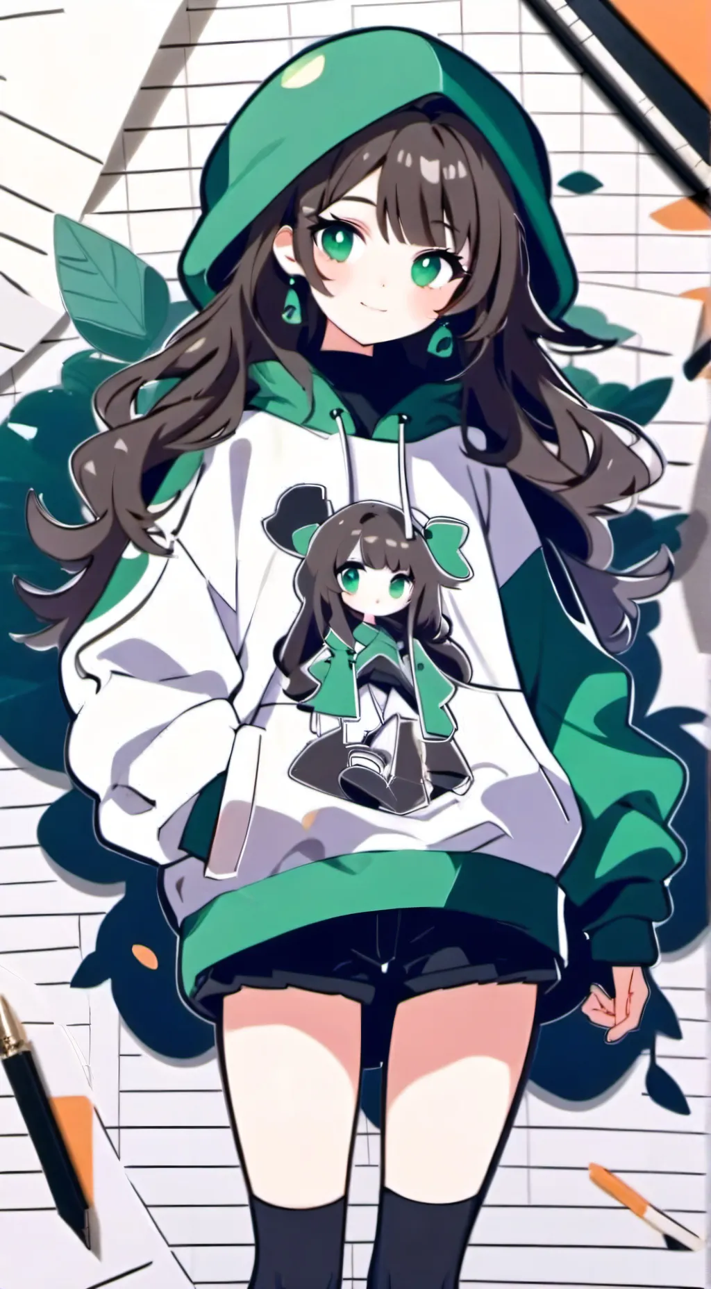 ai character: Mha (bakugos gf) background