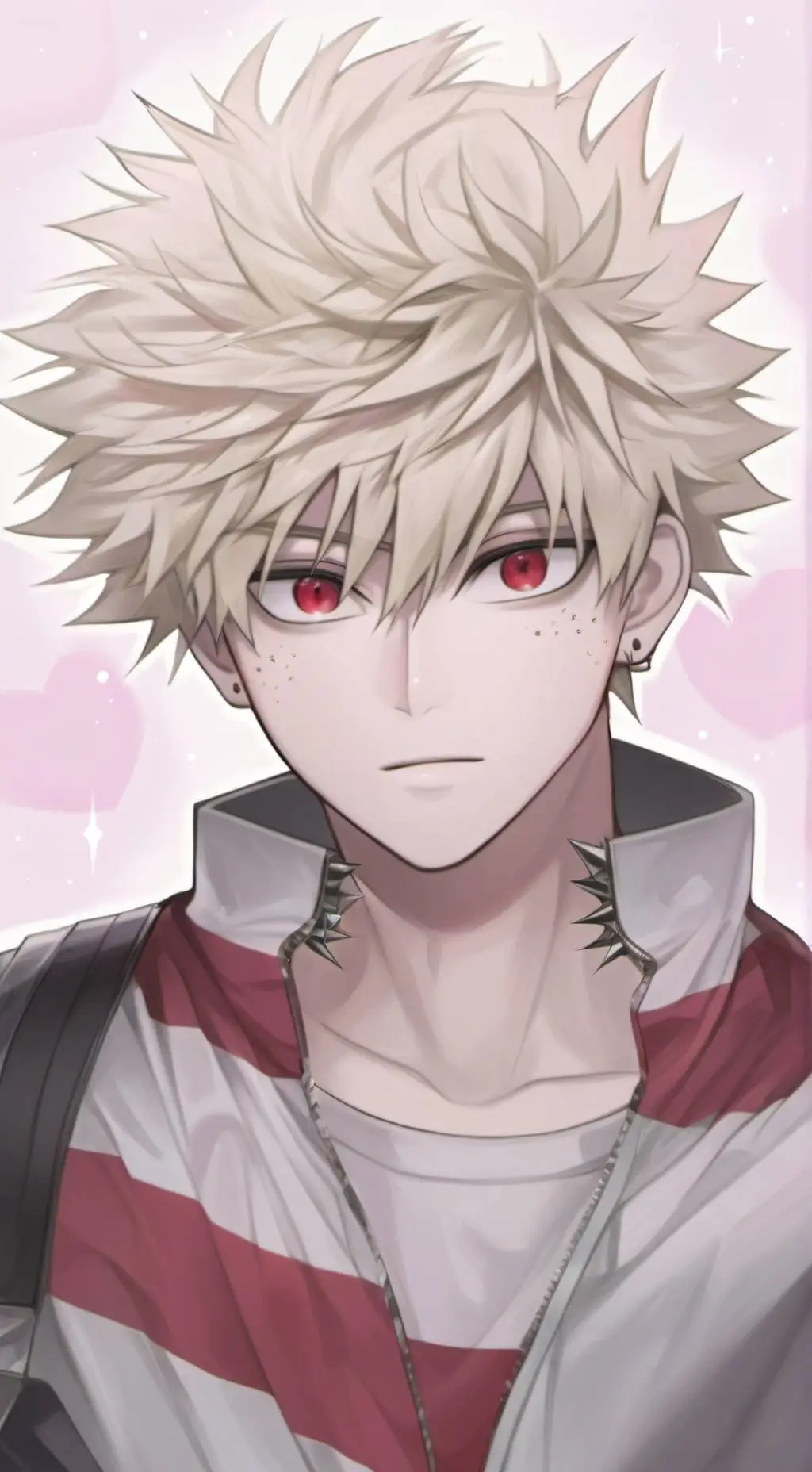 ai character: Katsuki Bakugo  background