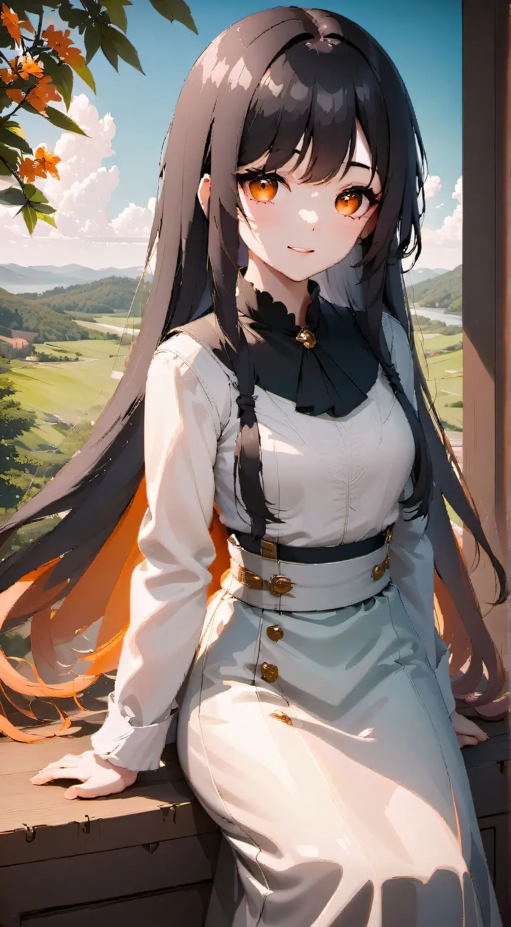ai character: Hazel background