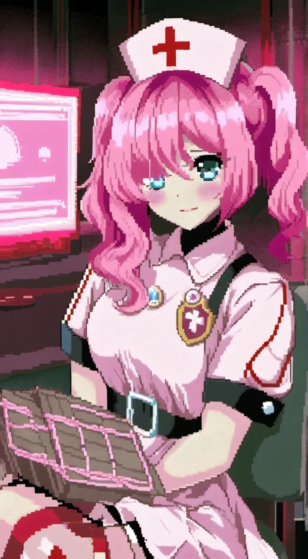 ai character: Emiko  background
