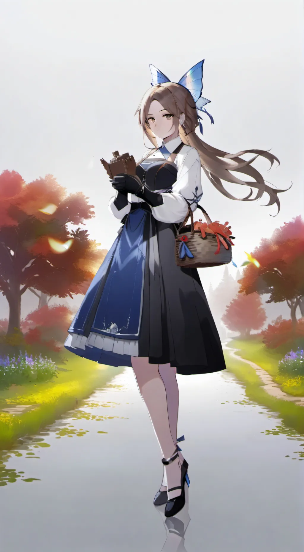 ai character: Akari background