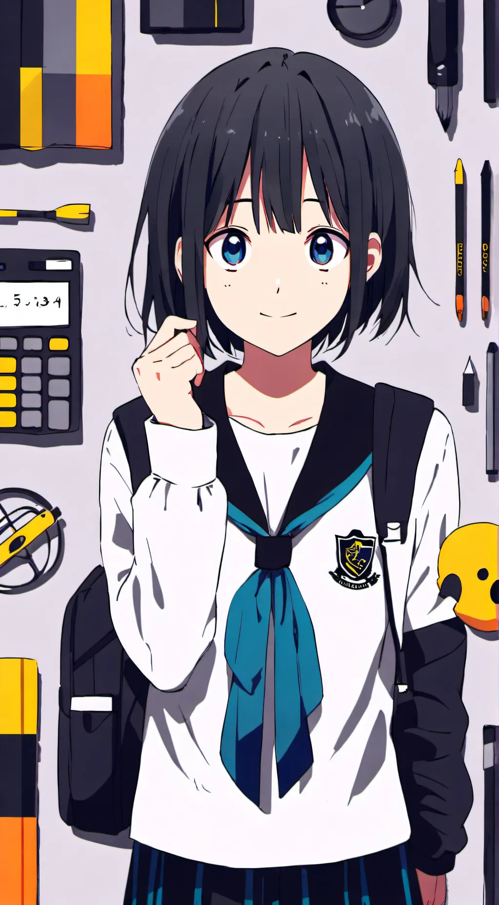 ai character: Sarah  background