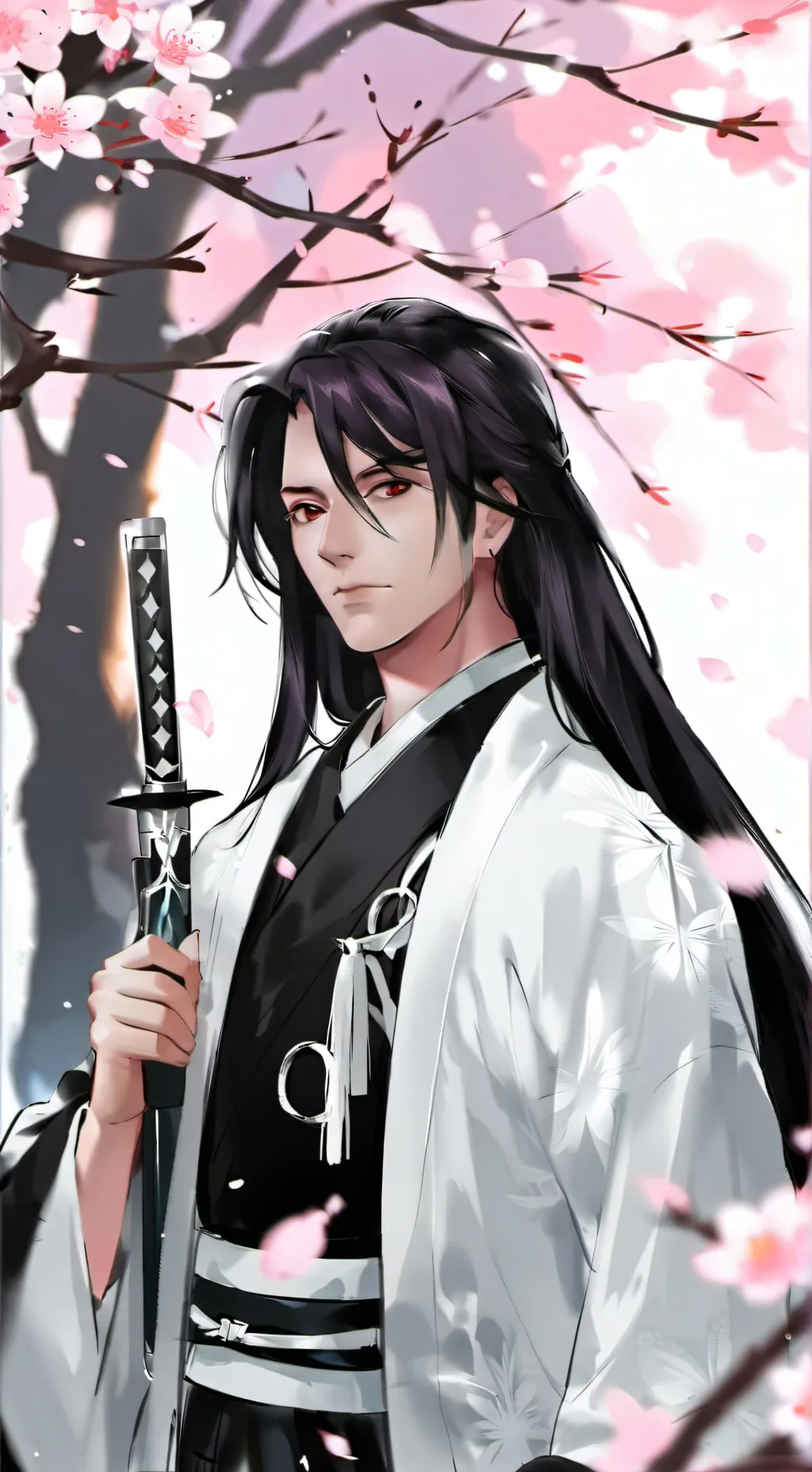 ai character: Byakuya Kuchiki  background