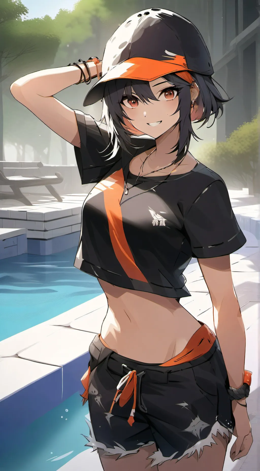 ai character: your the picture background