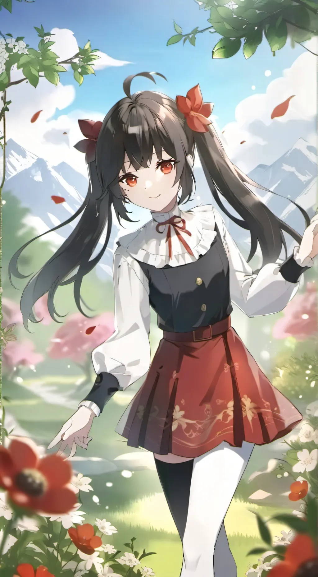 ai character: kirishima background