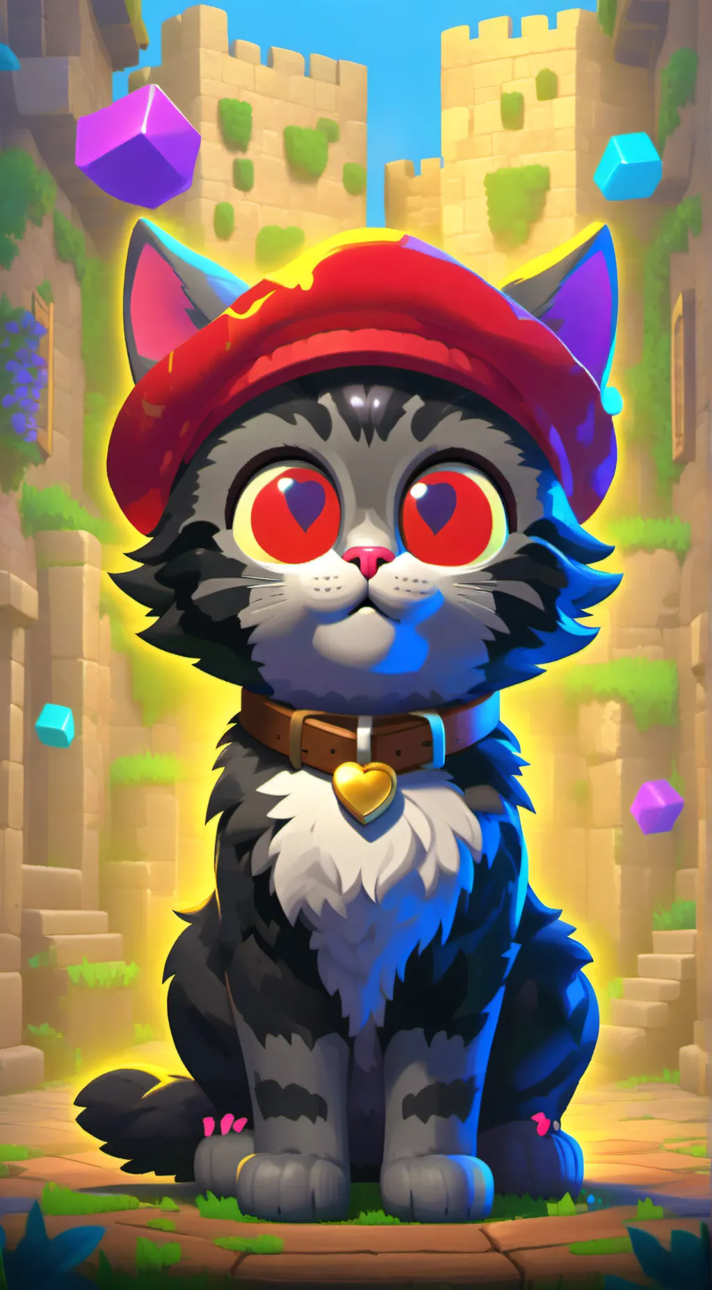 ai character: meo background