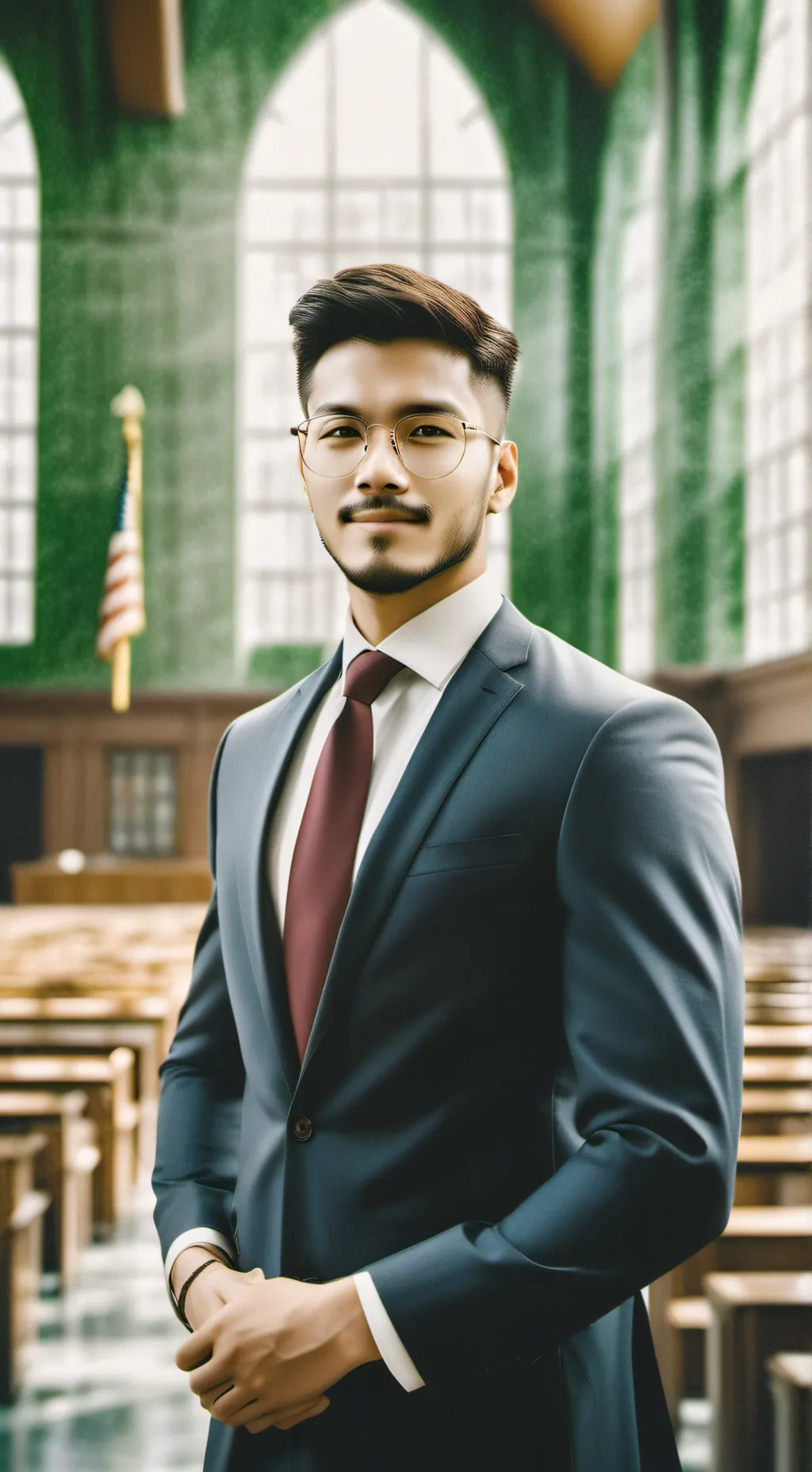 ai character: Mr Jackson  background