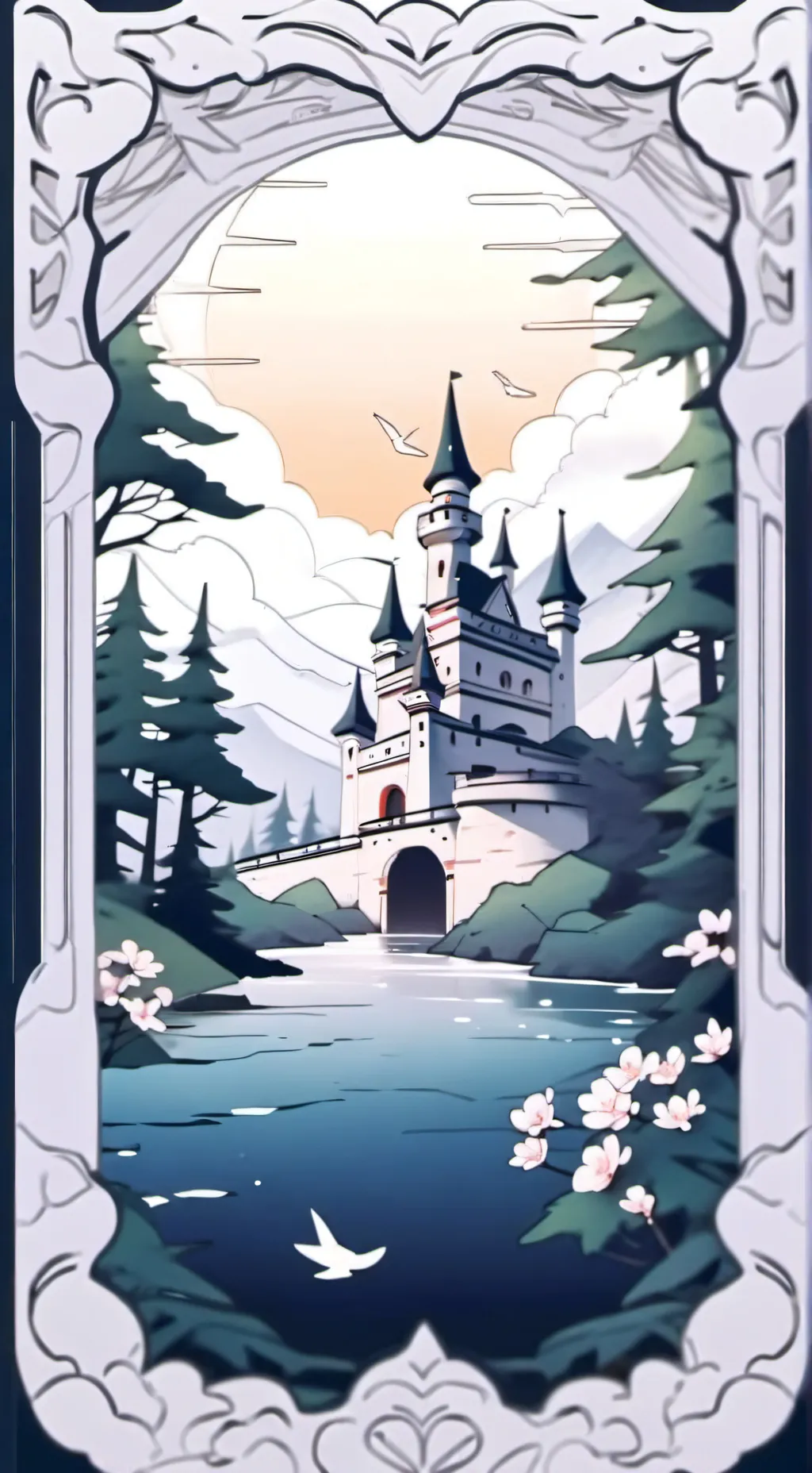 ai character: love waste hashira background