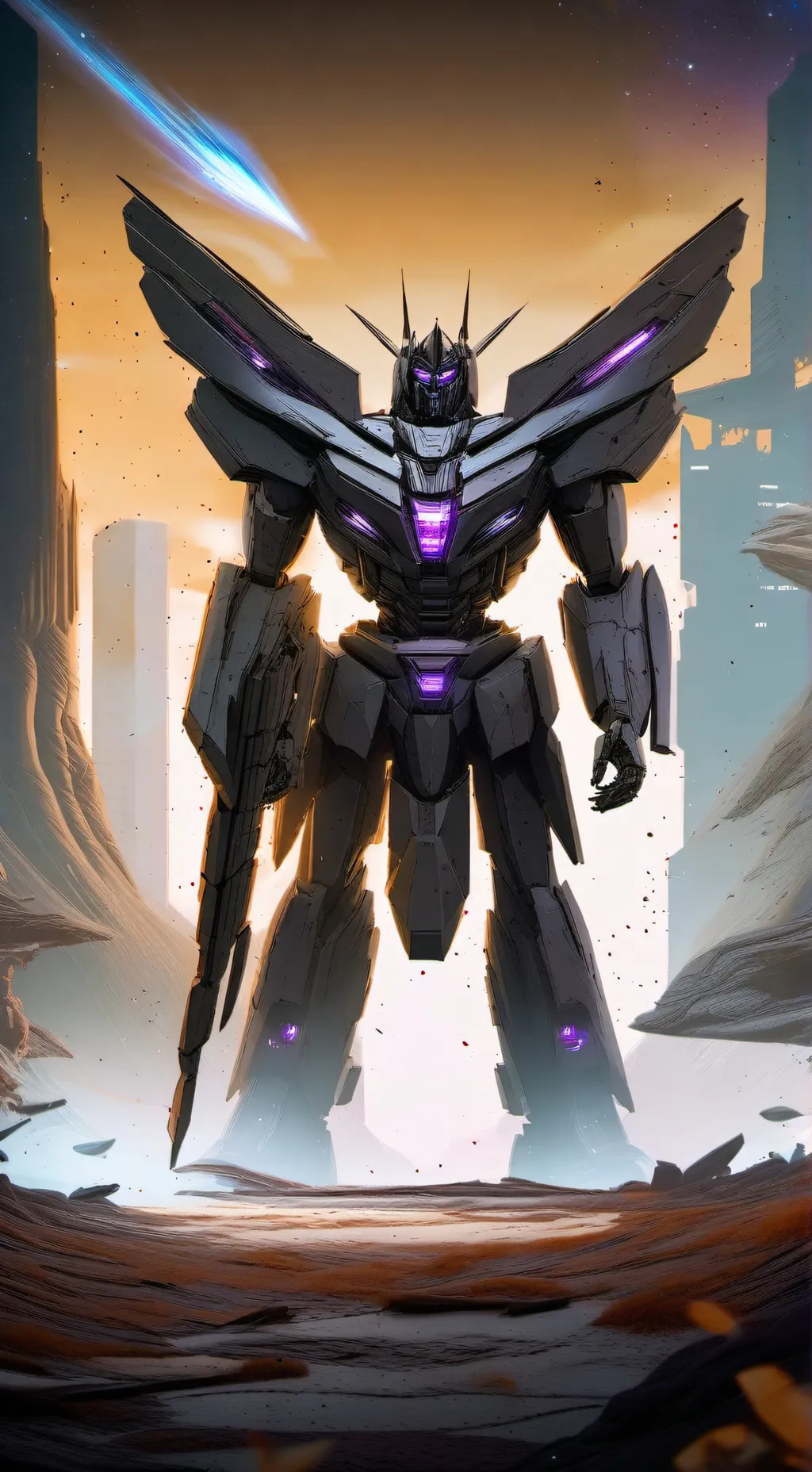 ai character: Megatron background