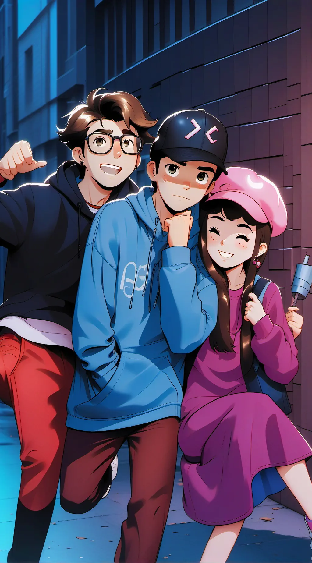 ai character: TEAM BETA background