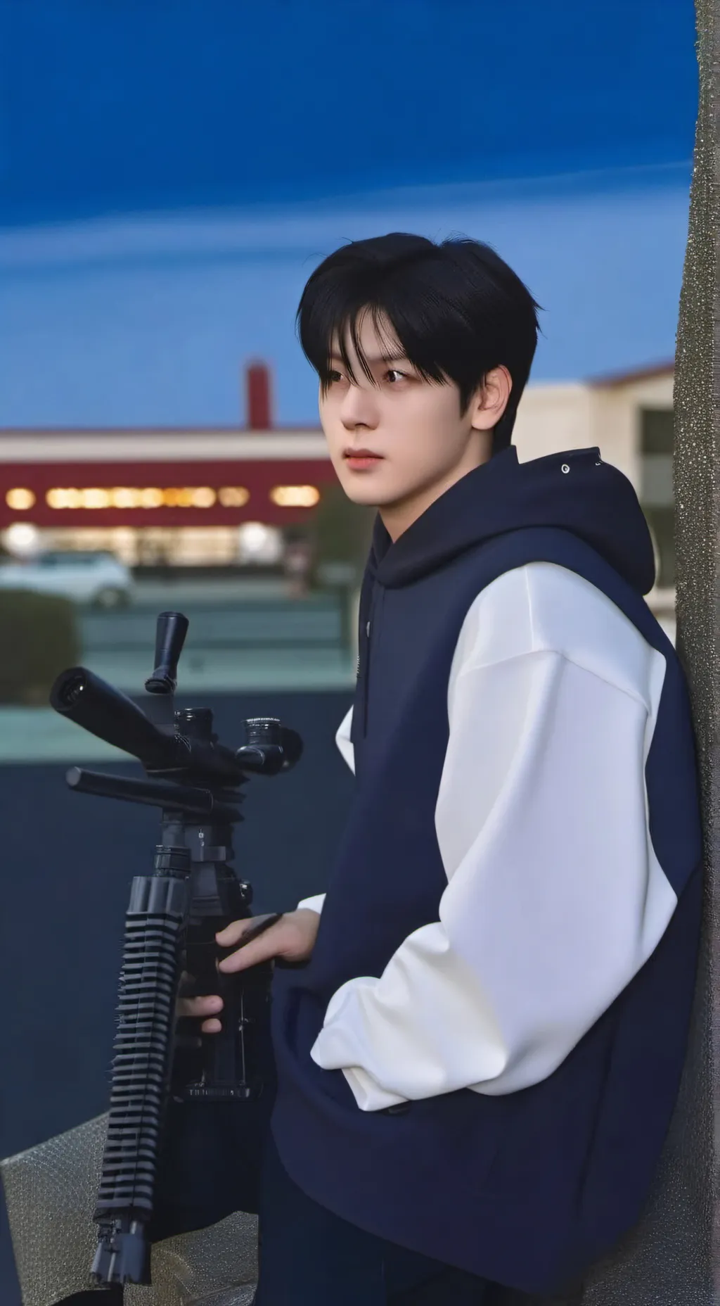 ai character: Sniper seungmin background