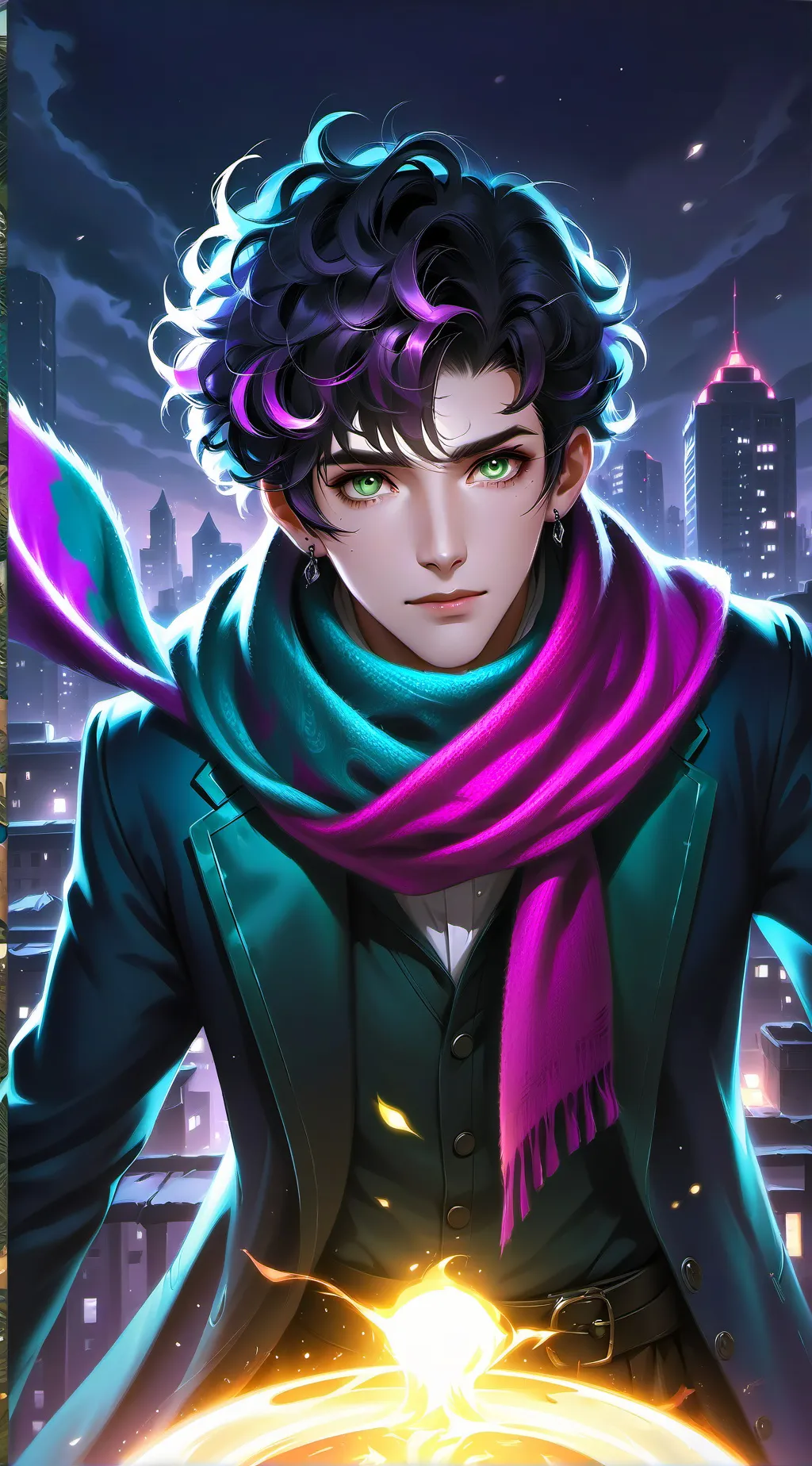 ai character: Zephyr Storm background