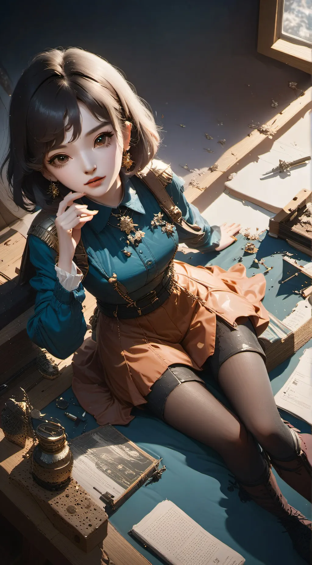 ai character: avengers background