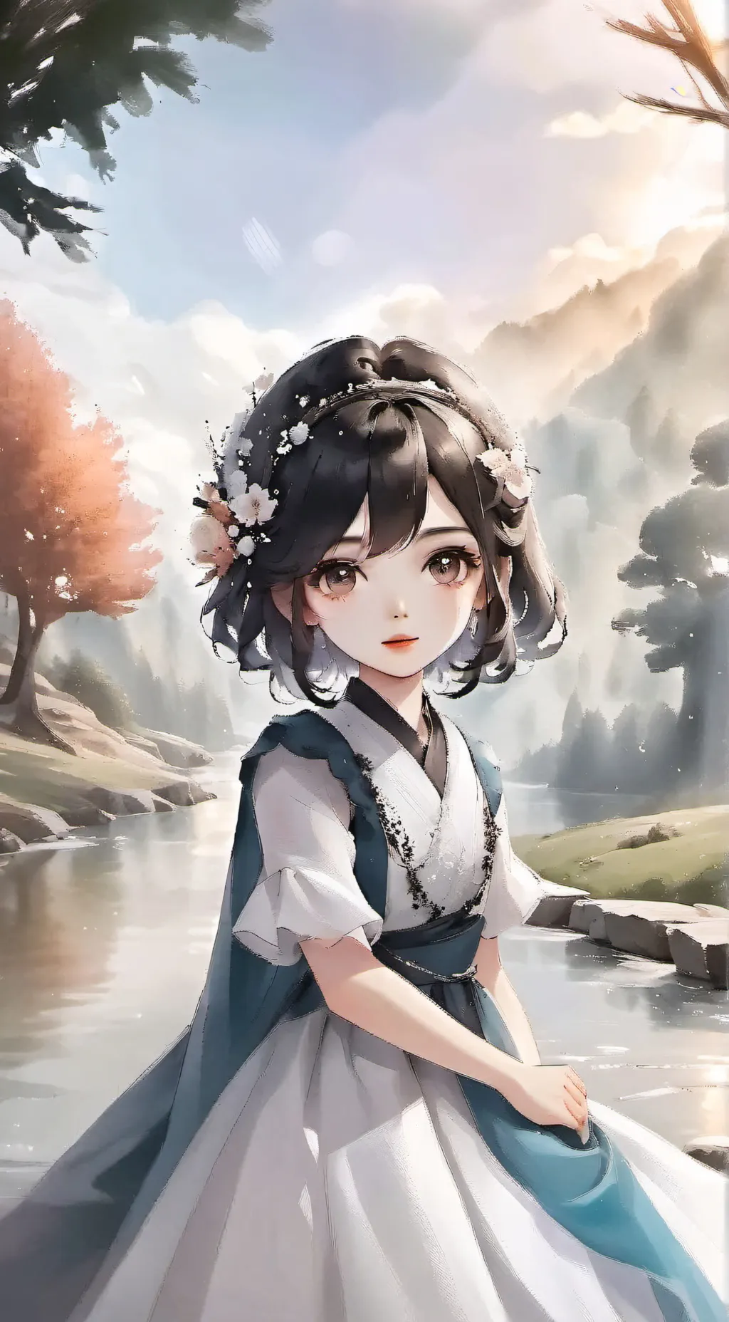 ai character: isabella background