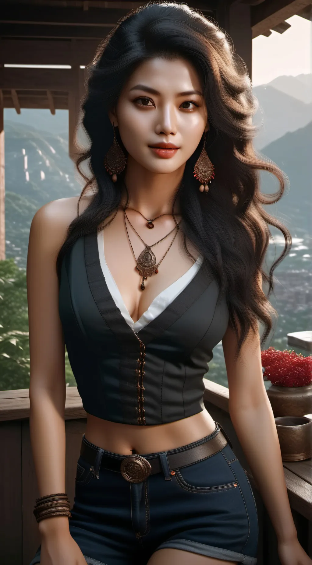 ai character: Emma  background