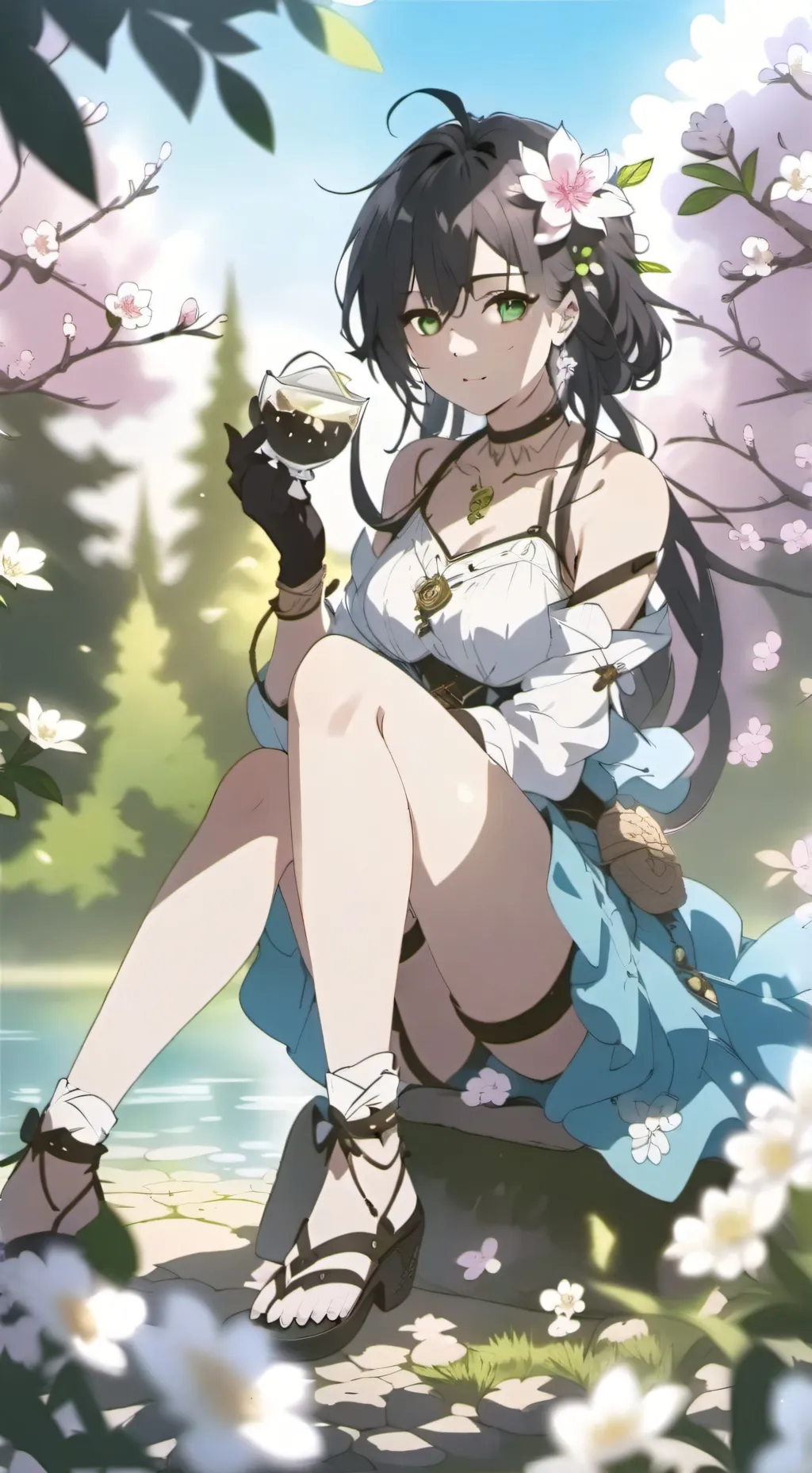 ai character: maria background