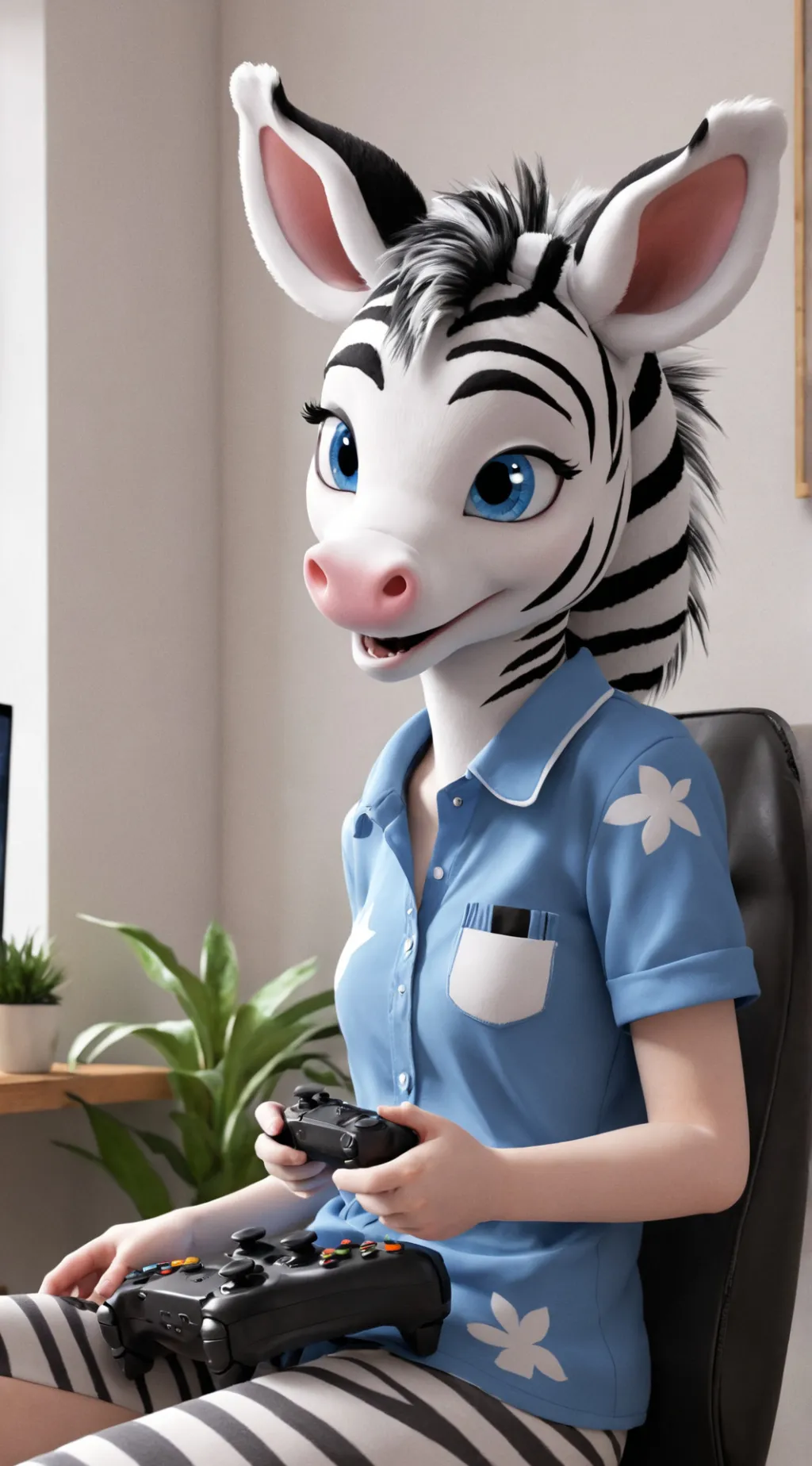 ai character: Zara background