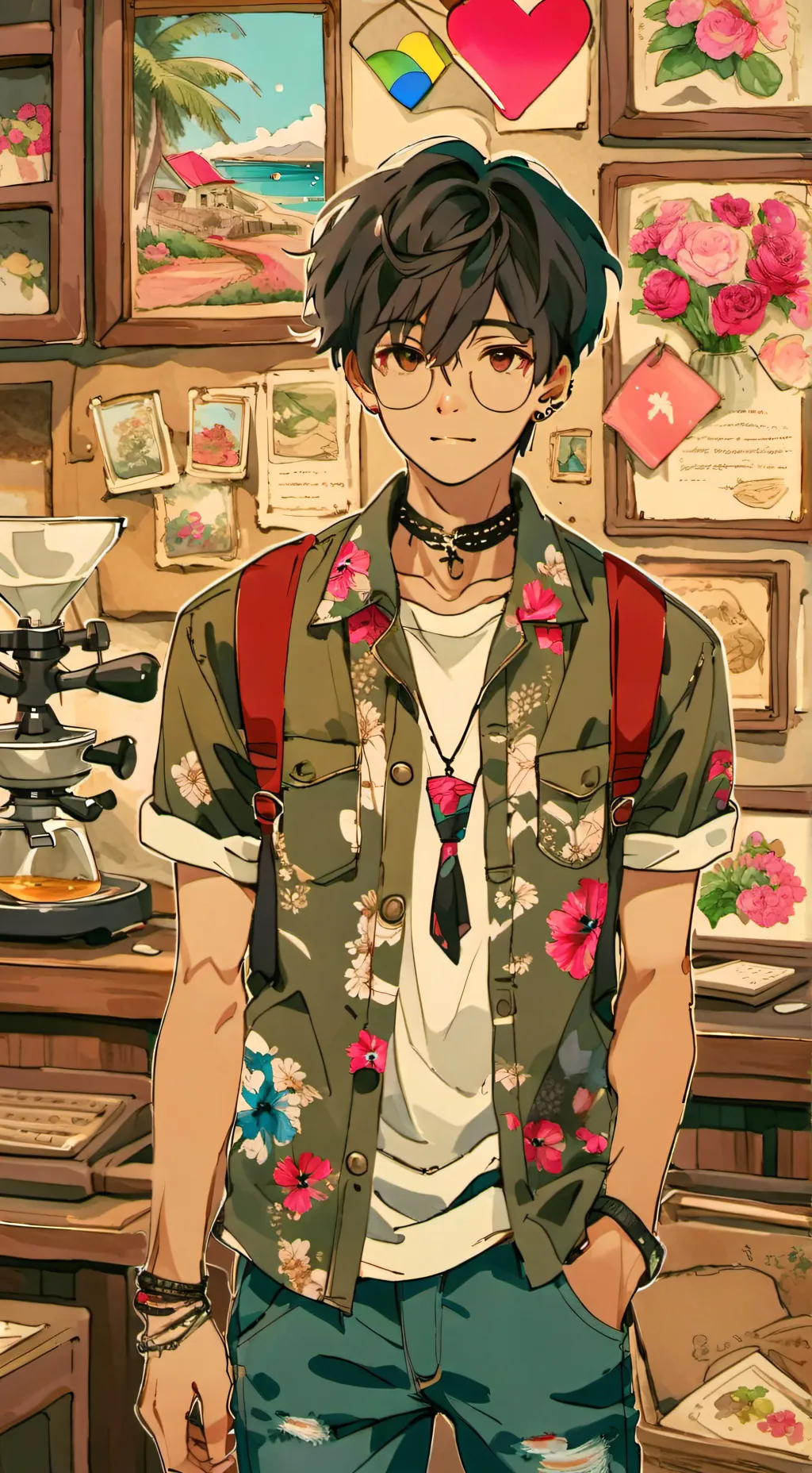 ai character: Declan background