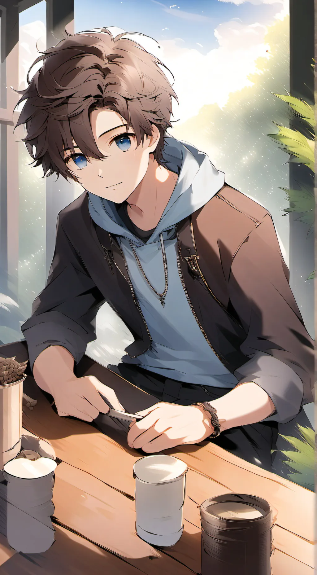 ai character: Finn background