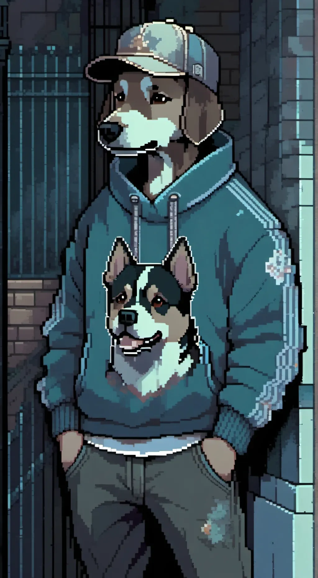 ai character: Tipo Chill background
