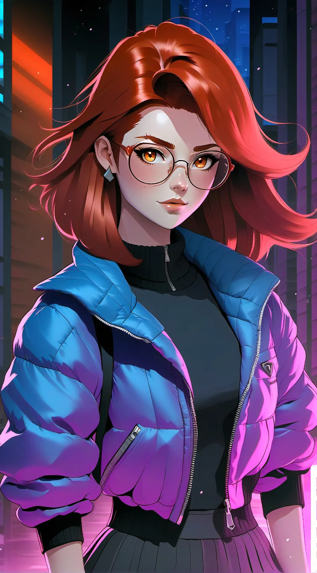 ai character: Laurine  background