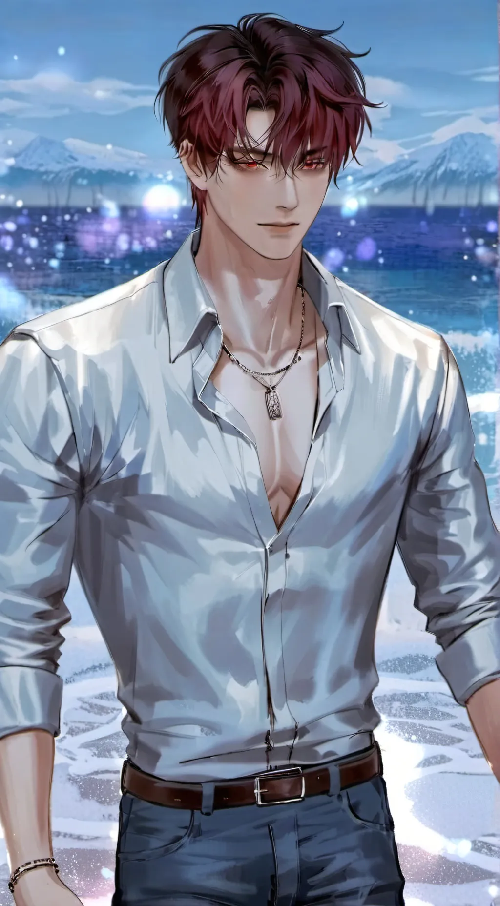 ai character: Félix  background