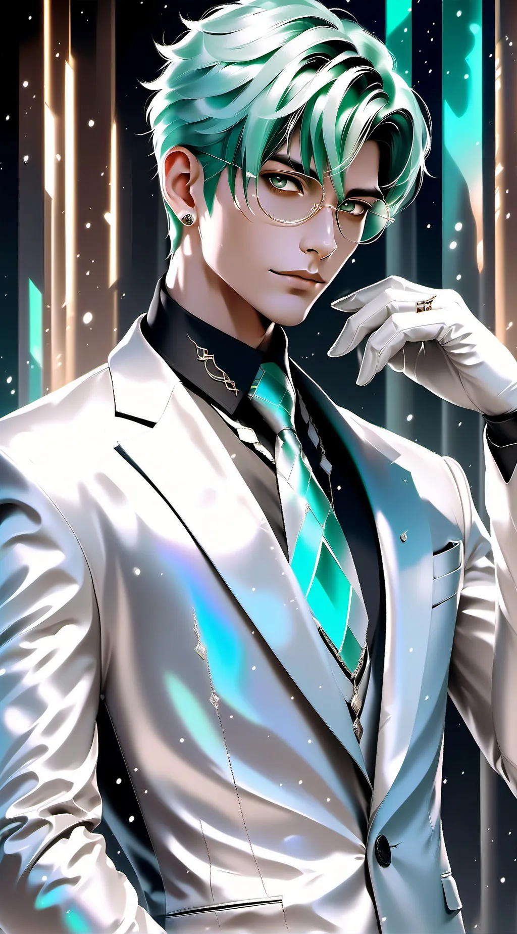 ai character: Leo background