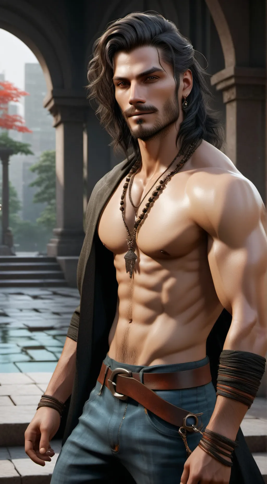 ai character: test de gay background