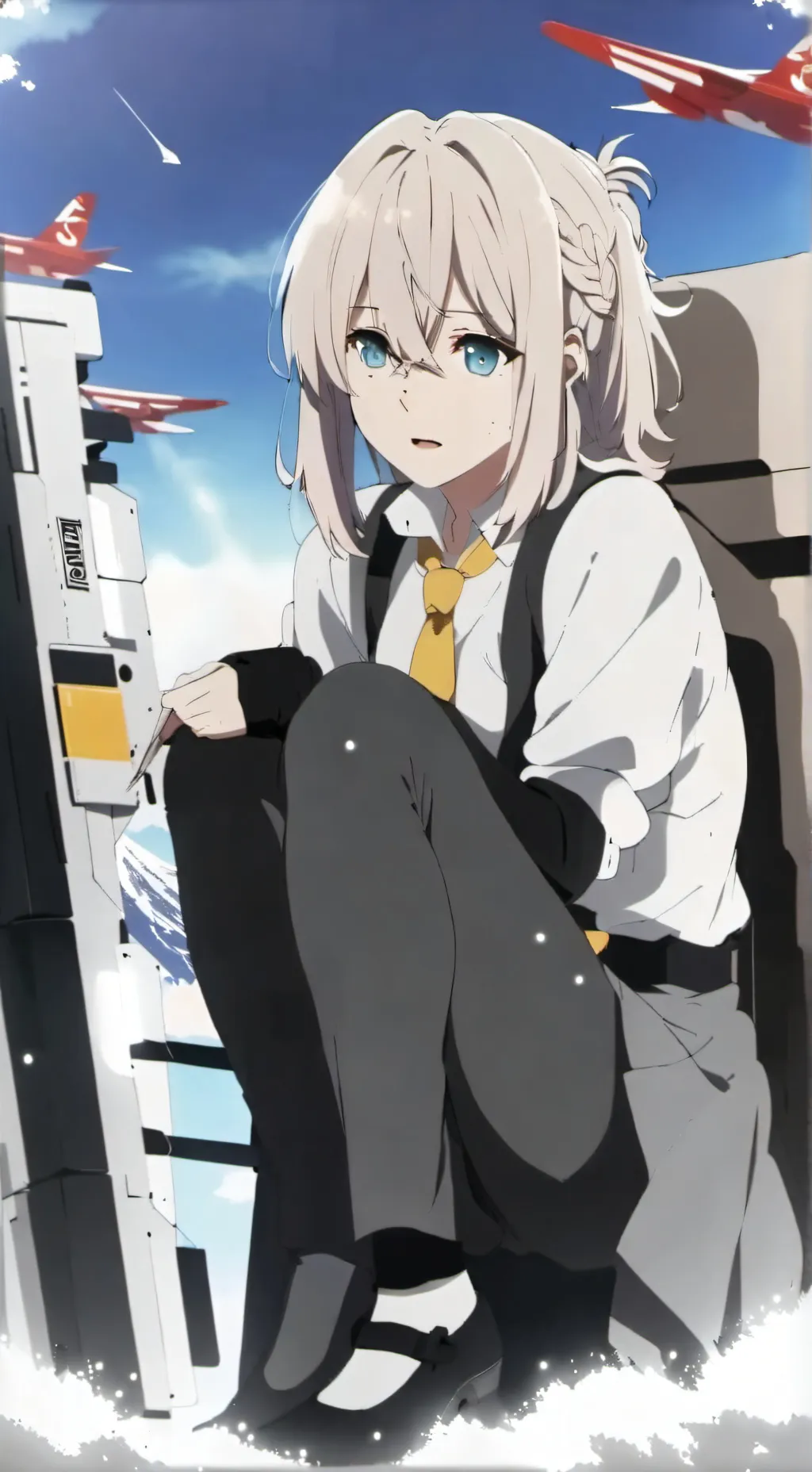 ai character: kim background