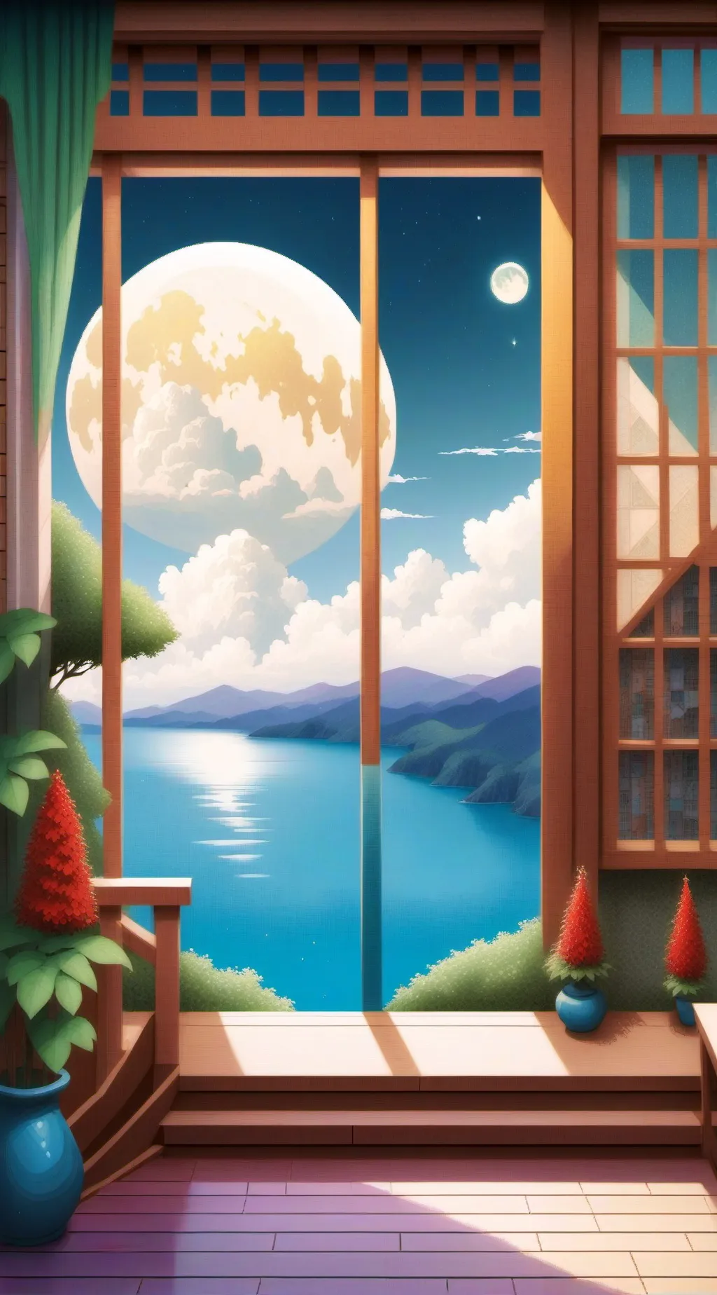 ai character: Sprunki Night Mode background