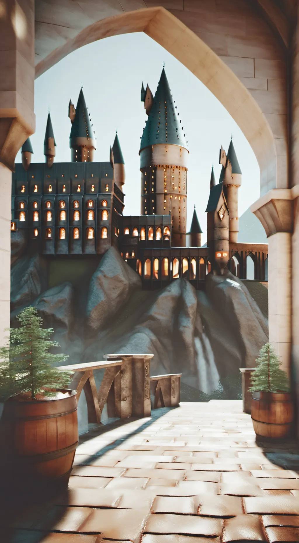 ai character: Harry POTTAH👹 background