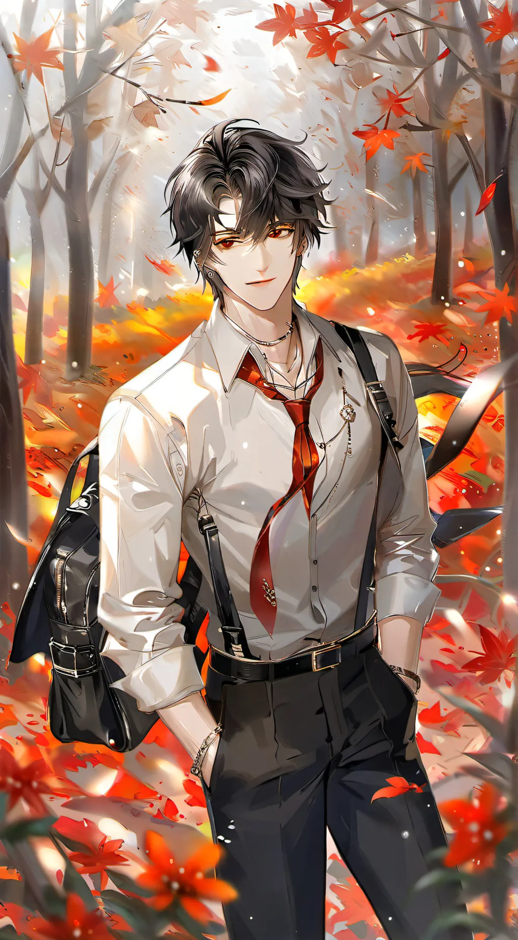 ai character: Evan background