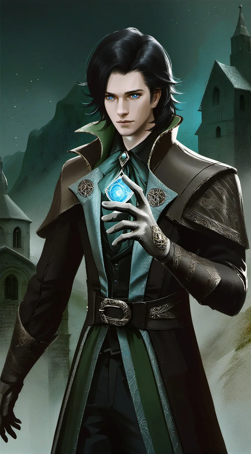 ai character: Richey  background