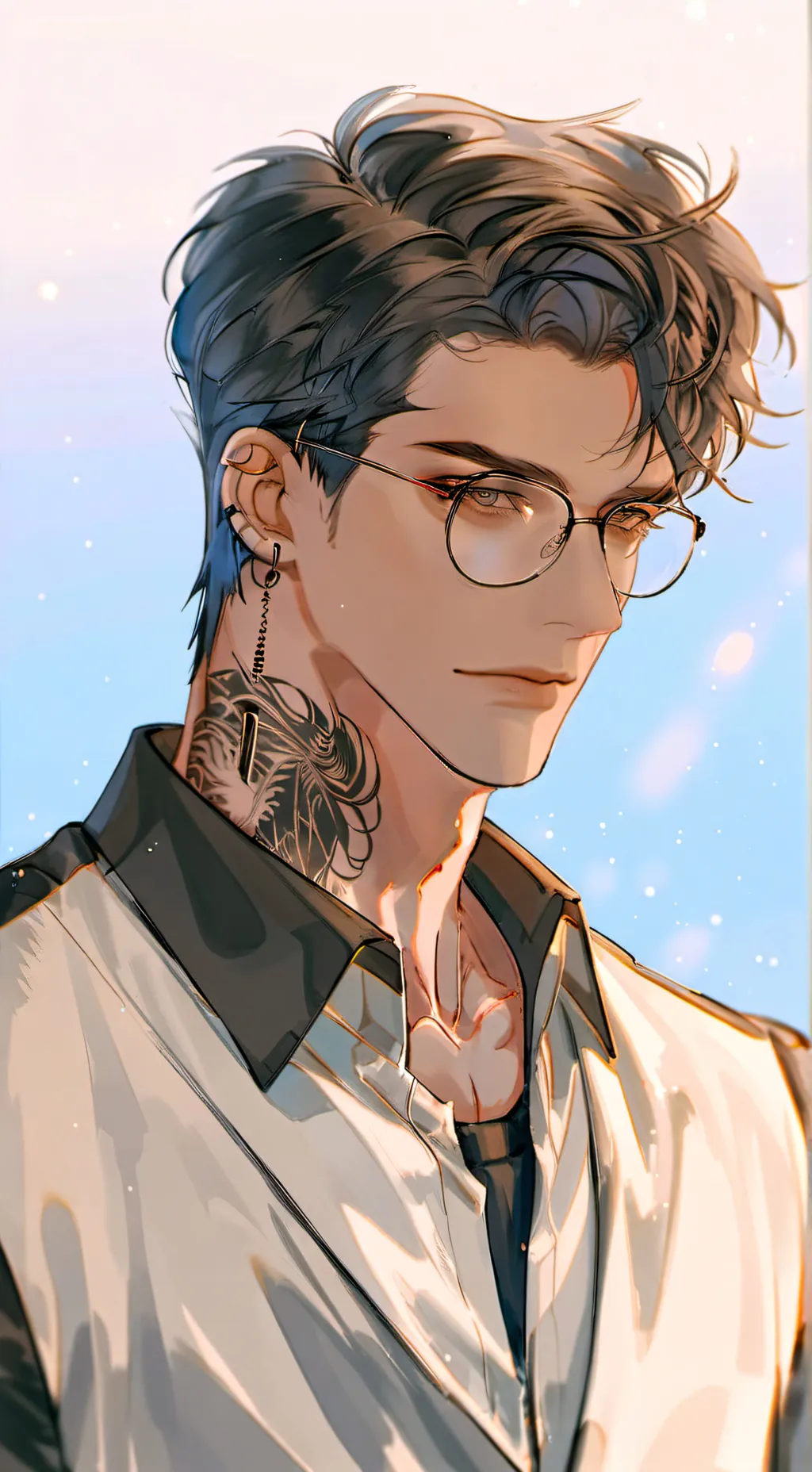 ai character: Vince 🎀🤨 background