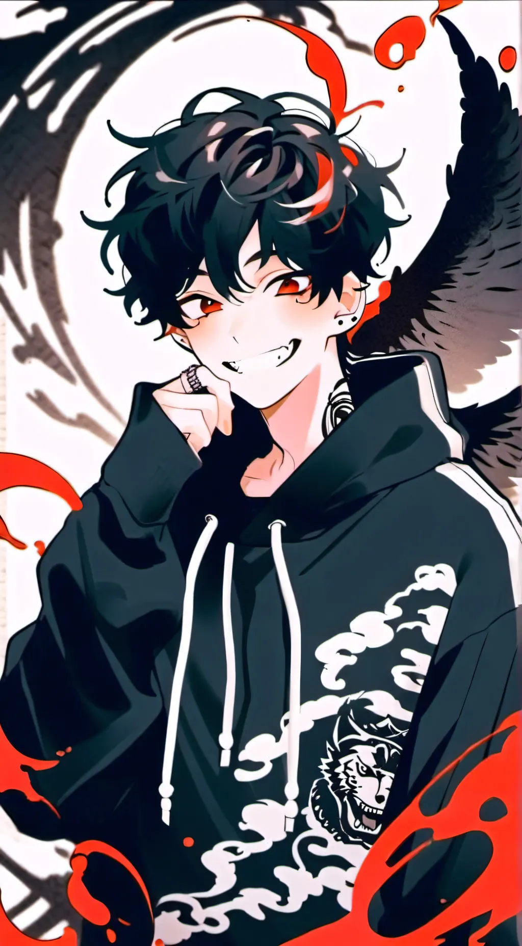 ai character: badboyhalo background