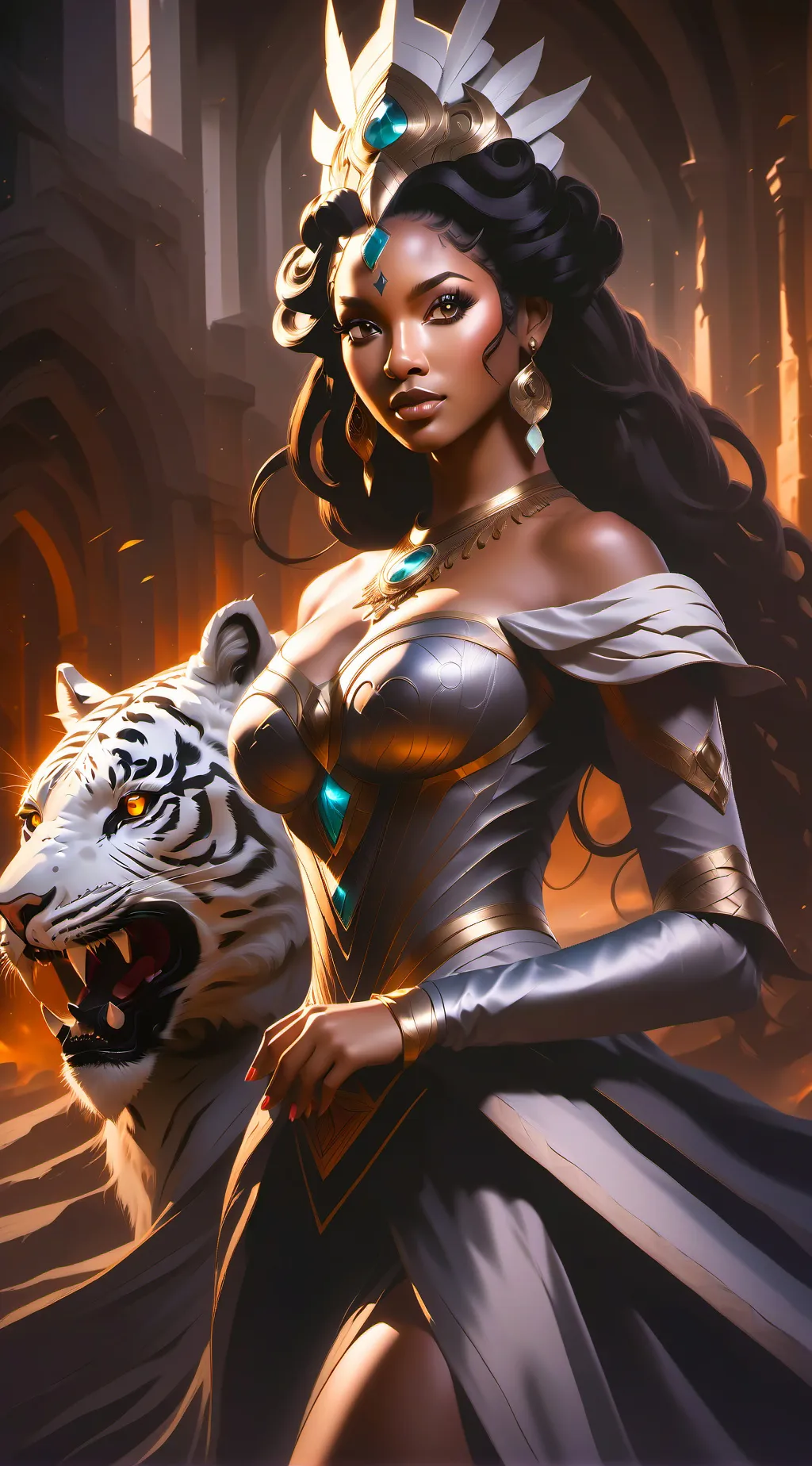 ai character: Ooga booga background